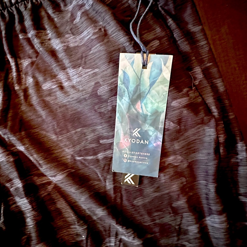 Kyodan Charcoal Gray Running Pants